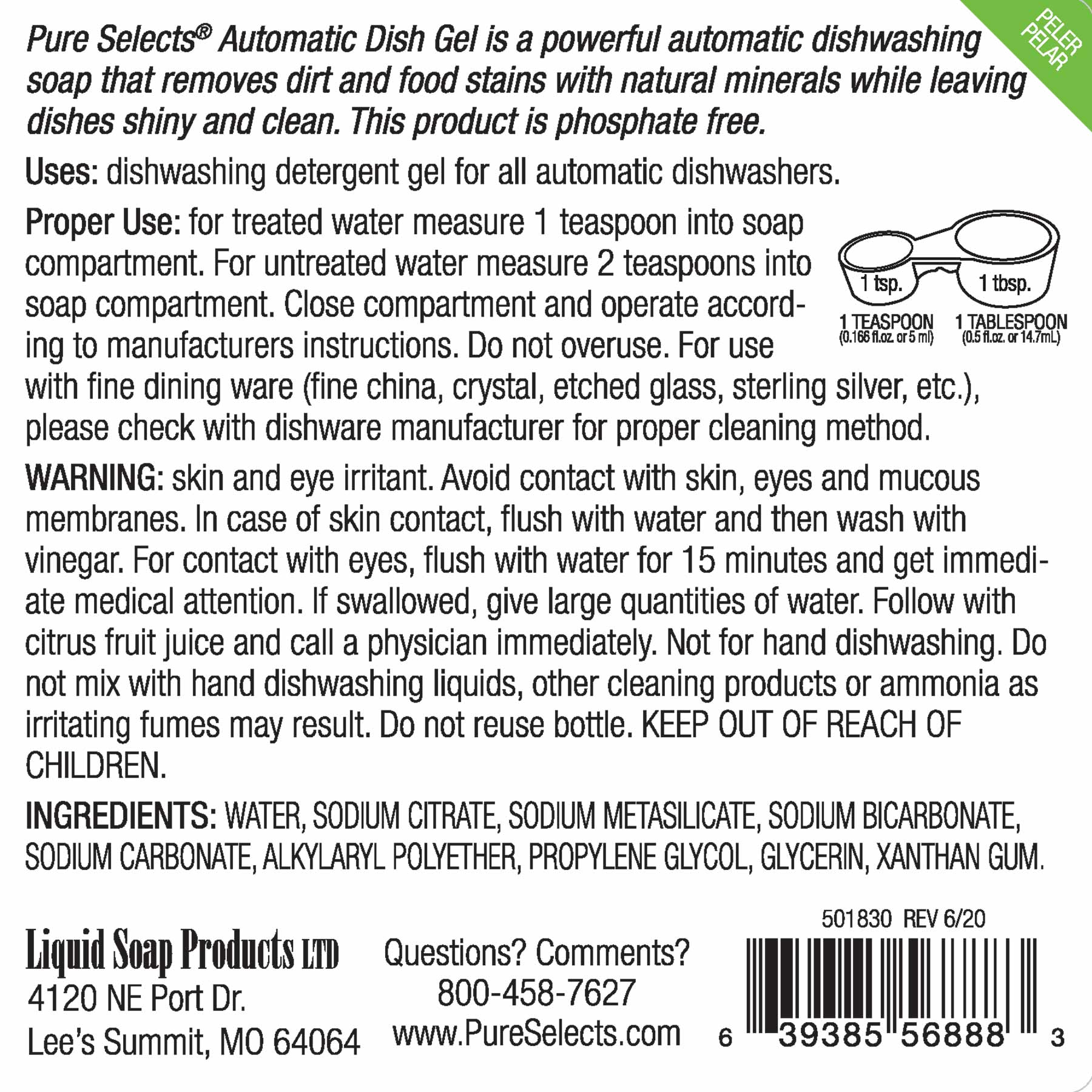 Pure Selects® Auto Dish Gel