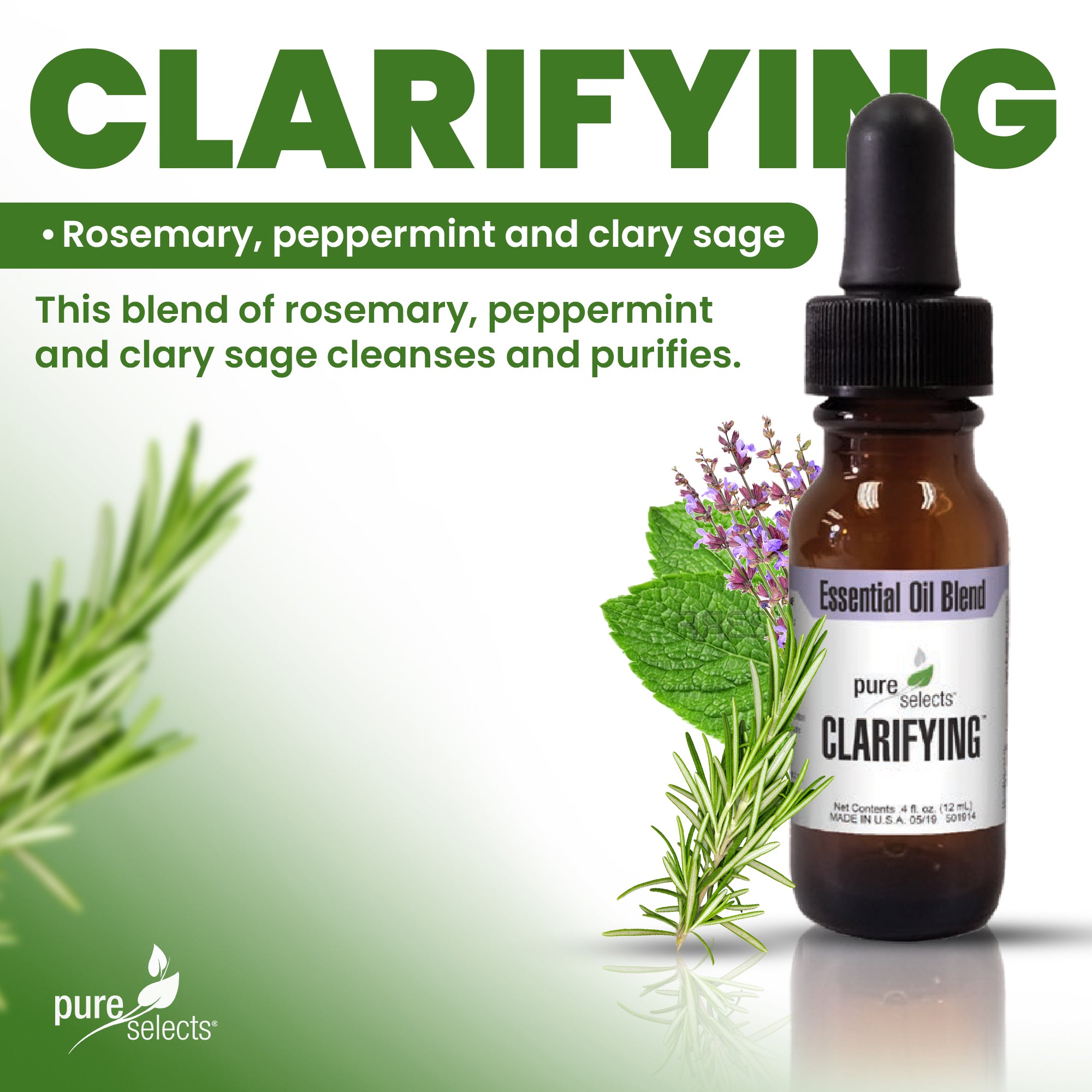 Pure Selects® Essential Oil Blend - Clarifying