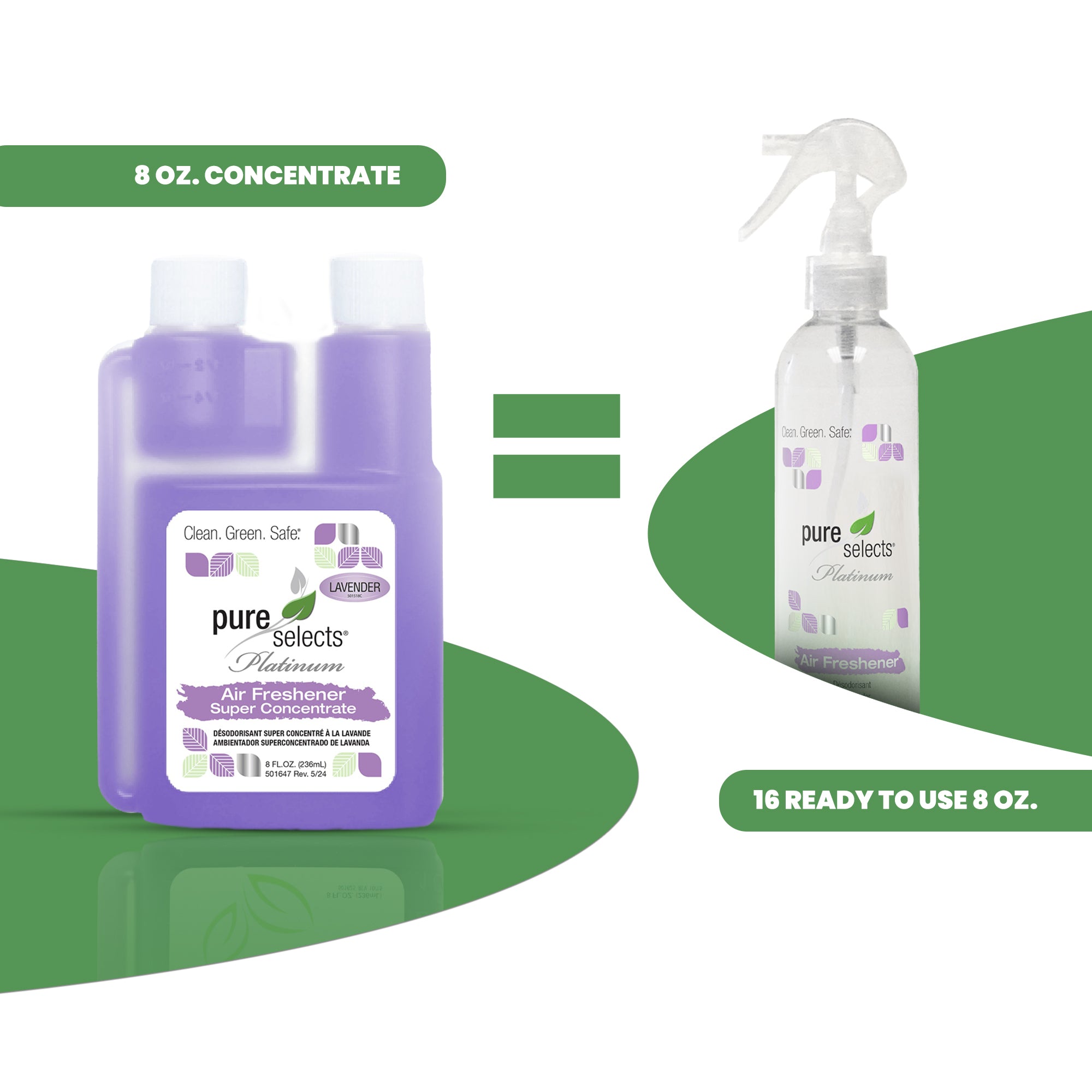 8 oz. Ambientador Concentrado con Dosificador - Lavanda