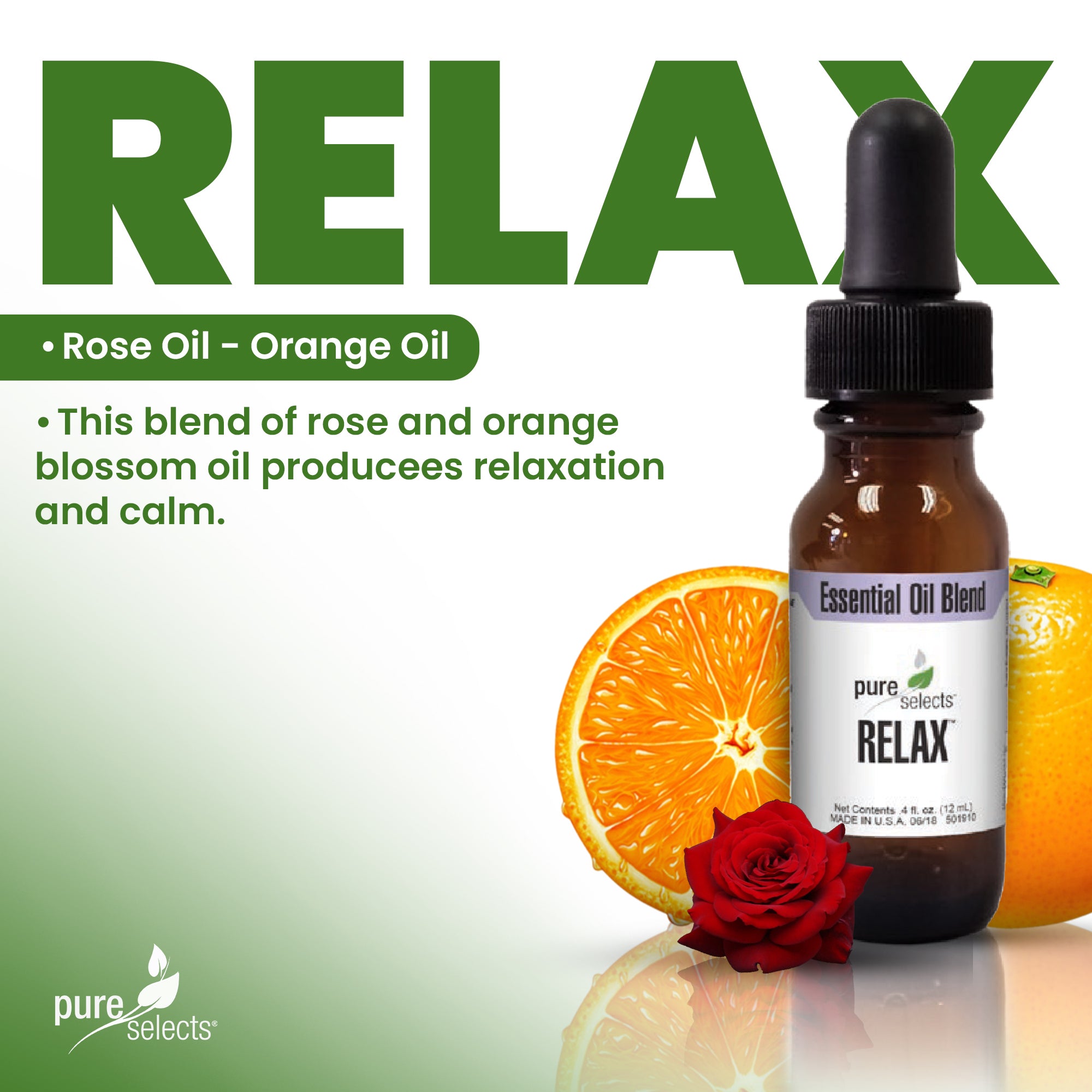 Mezcla de aceites esenciales Pure Selects® Relax
