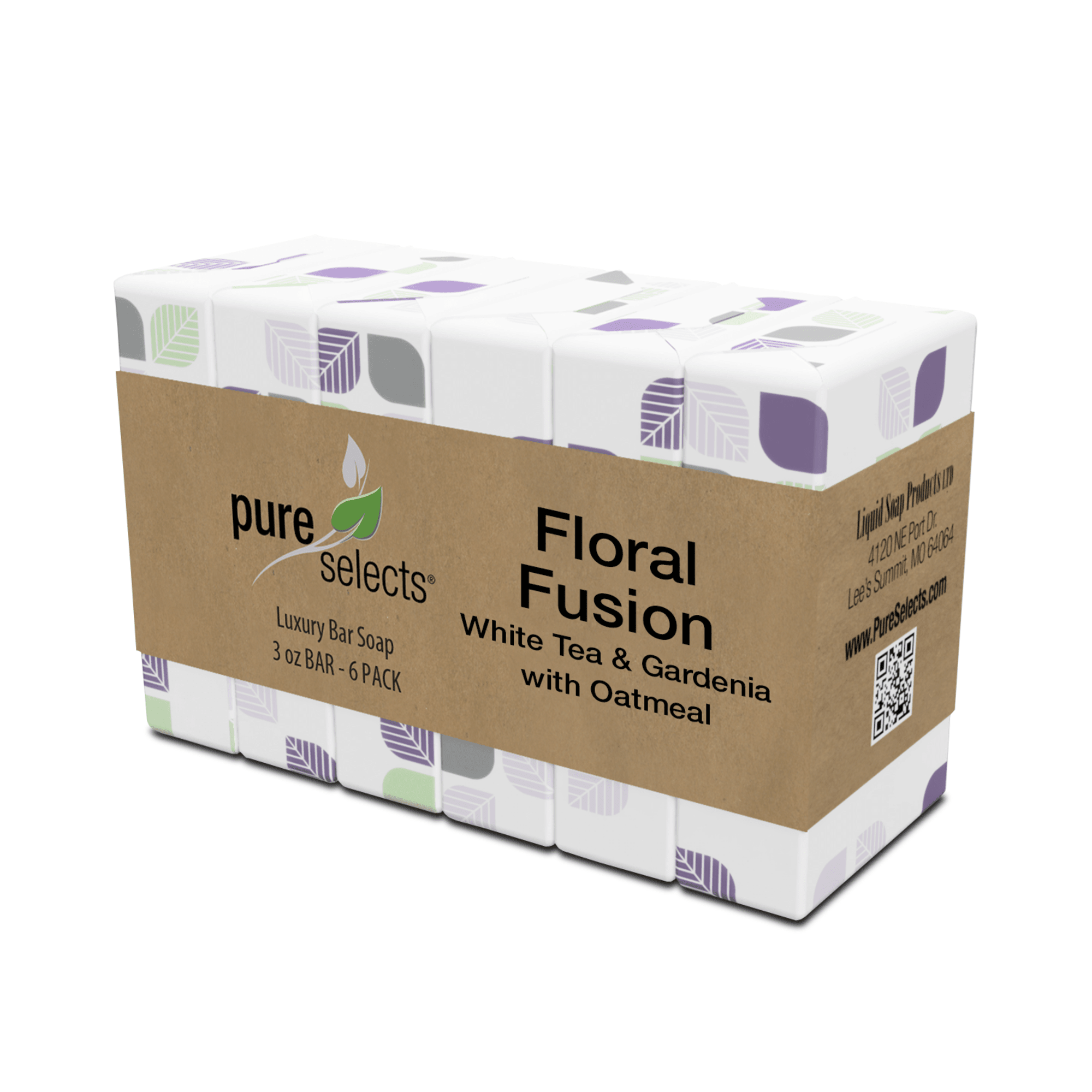 Pure Selects® Oatmeal Bar Soap - Floral Fusion