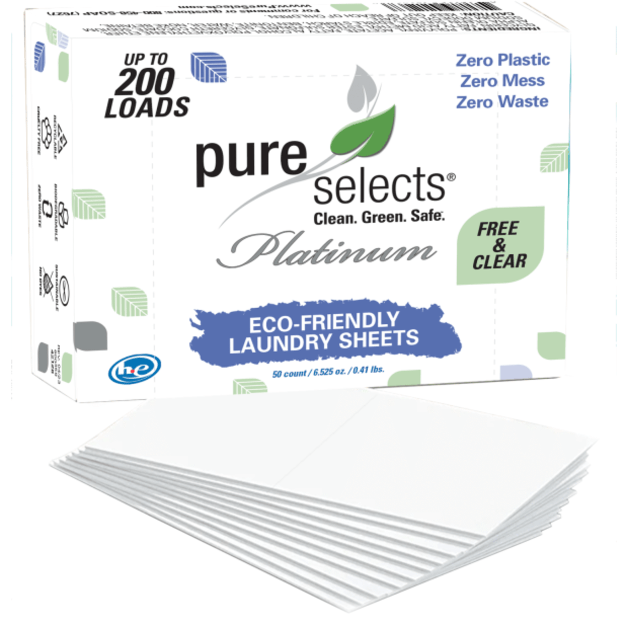 Pure Selects® Laundry Sheets - Free & Clear